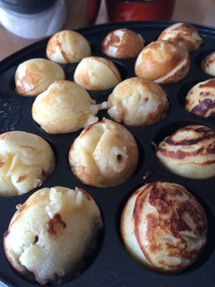 簡単 たこ焼き機で焼きドーナツ-レシピのメイン写真
