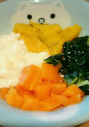 【離乳食中期】カラフル4色スープ-レシピのメイン写真
