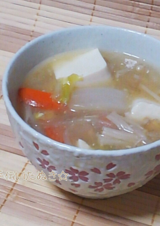 白菜と豚肉のとろとろ味噌あんかけ-レシピのメイン写真
