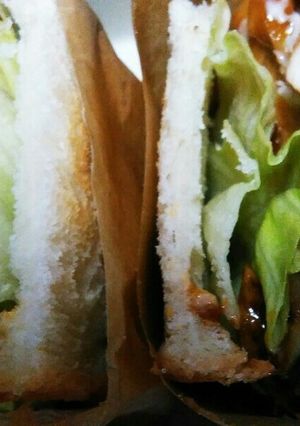 チキンごぼうサンド-レシピのメイン写真