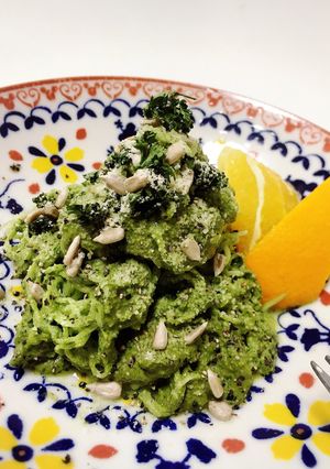 大葉ジェノベーゼソースの大根パスタ❤️-レシピのメイン写真