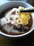 はまちの刺身の残り物で♪はまちラーメン
