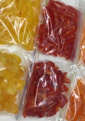 パプリカの冷凍保存方法-レシピのメイン写真