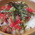 簡単!ガッツリ!納豆!豚しょうが焼き丼♪