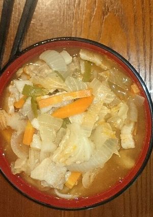 野菜たっぷりうどん-レシピのメイン写真