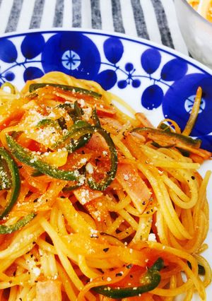 お家で ナポリタン-レシピのメイン写真