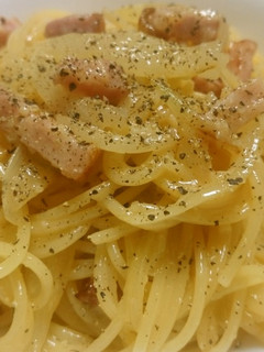 生クリーム・牛乳なしのカルボナーラ-レシピのメイン写真