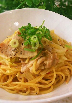 豚バラ肉とキャベツの♡ワンポットパスタ-レシピのメイン写真