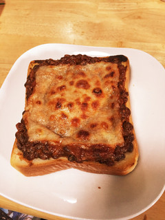 アカン飯!?納豆で納得のピザ風トースト-レシピのメイン写真