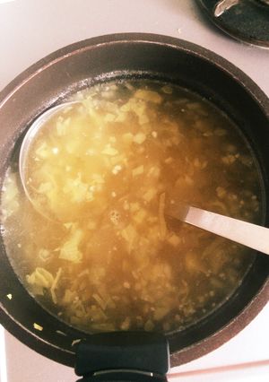 離乳食（中期〜後期）鶏ひき肉と野菜スープ-レシピのメイン写真