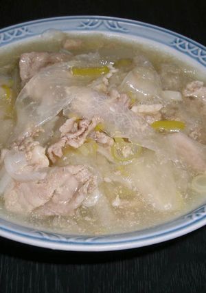 大根と豚肉のさっと煮-レシピのメイン写真