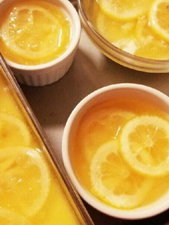 はちみつレモンと杏仁豆腐のケーキ-レシピのメイン写真