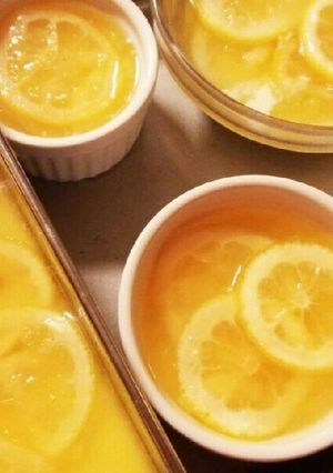 はちみつレモンと杏仁豆腐のケーキ-レシピのメイン写真