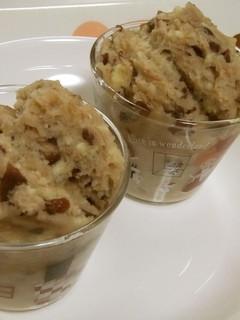 栗と小豆の蒸しパン-レシピのメイン写真