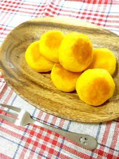 おやつにぴったり!さつまいもコロコロ焼き-レシピのメイン写真