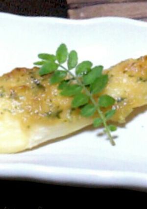 マコモダケの田楽(山椒風味)-レシピのメイン写真