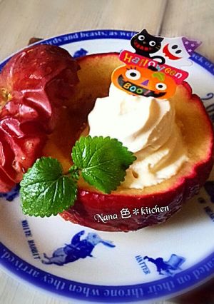 簡単＊焼きリンゴ-レシピのメイン写真