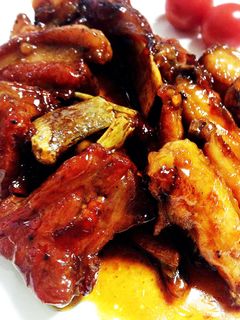 炊飯器で2種スペアリブマーマレード煮込み-レシピのメイン写真
