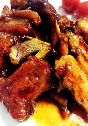 炊飯器で2種スペアリブマーマレード煮込み-レシピのメイン写真