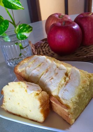 簡単!りんごのパウンドケーキ♡-レシピのメイン写真