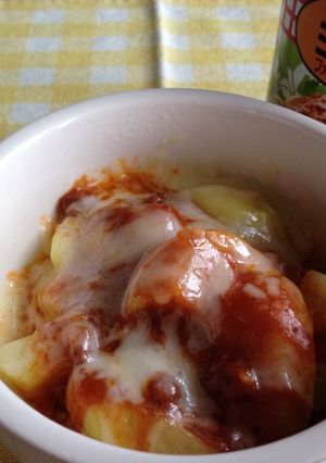 レンジで簡単ポテトミートグラタン-レシピのメイン写真