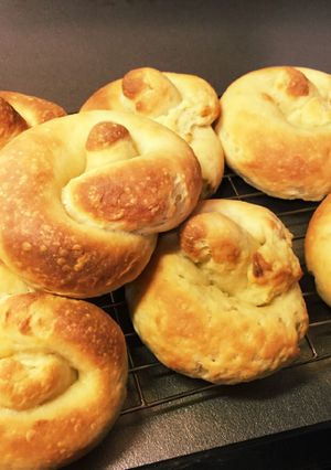 ヘルシーハンバーガーに♡おからバンズ-レシピのメイン写真