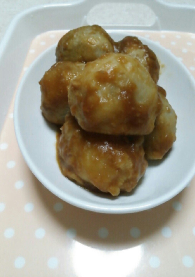 蒲焼きのタレで♪とろける里芋の煮転がし-レシピのメイン写真