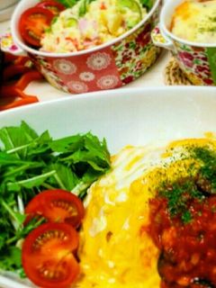 簡単ふわとろオムライス♪-レシピのメイン写真