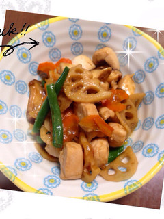 ささっと筑前煮♡-レシピのメイン写真