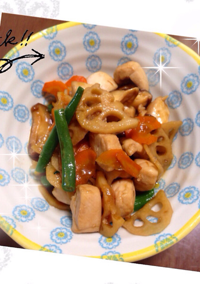 ささっと筑前煮♡-レシピのメイン写真