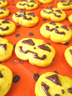 【ハロウィン】簡単カボチャクッキー♪-レシピのメイン写真