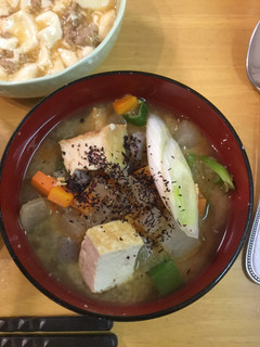山形のある校長先生の納豆汁-レシピのメイン写真