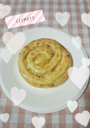 うずまきマヨのイングリッシュマフィン-レシピのメイン写真