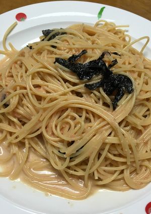 娘に伝える03：たらこパスタ-レシピのメイン写真