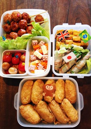 運動会に! 食べやすいお弁当-レシピのメイン写真