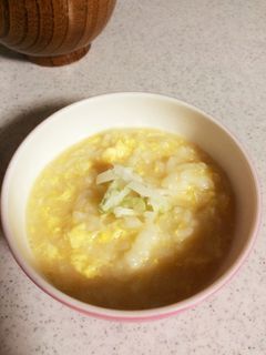 風邪に!二日酔いに!味噌おじや-レシピのメイン写真