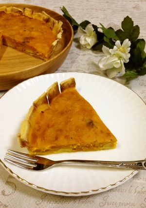高野豆腐のヘルシーかぼちゃタルト♪-レシピのメイン写真