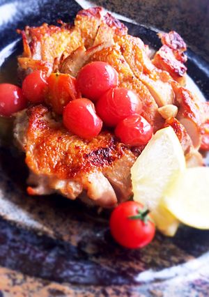 チキンソテー グレープフルーツソース✨-レシピのメイン写真