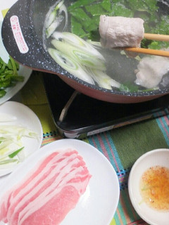 ☆ほうれん草と豚肉のしゃぶしゃぶ☆-レシピのメイン写真
