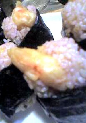 名物天むすを作ってみました☆-レシピのメイン写真