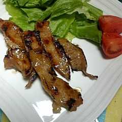 รูปของ 爽やか美味しい☆豚トロの味噌幽庵焼き☆