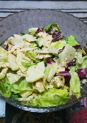 サラダチキンのハニーマスタードサラダ-レシピのメイン写真