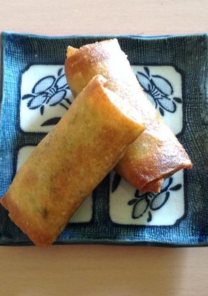 【簡単】かぼちゃの春巻き【お弁当】-レシピのメイン写真