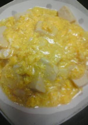 ふわとろ卵の高野豆腐-レシピのメイン写真