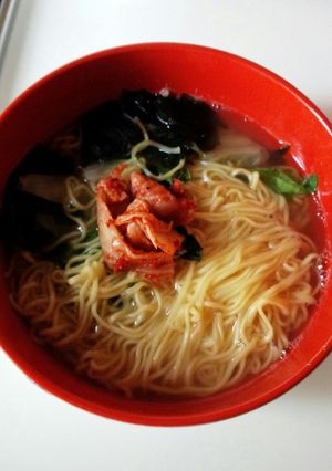 お手軽キムチラーメン-レシピのメイン写真