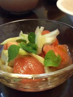 トマトとセロリのエスニックサラダ-レシピのメイン写真