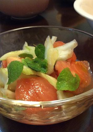 トマトとセロリのエスニックサラダ-レシピのメイン写真