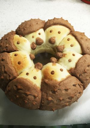 ちぎりパン はりねずみメロンパン-レシピのメイン写真