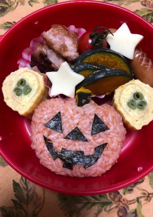 ハロウィン弁当-レシピのメイン写真
