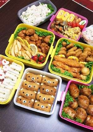 2015年 運動会のお弁当♡覚書-レシピのメイン写真